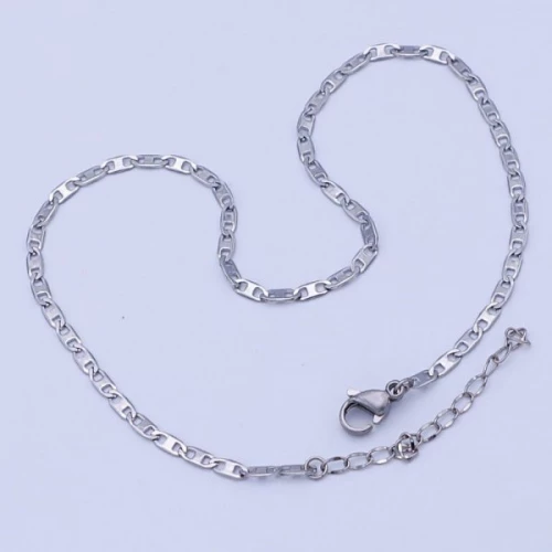 Náramek na kotník z chirurgické oceli valis 2mm