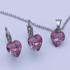 Předchozí: Dětská souprava Swarovski srdíčka Amethyst 8mm chirurgická ocel