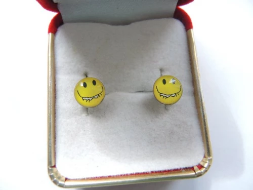 Oblíbené náušničky smajlíci > varianta 18