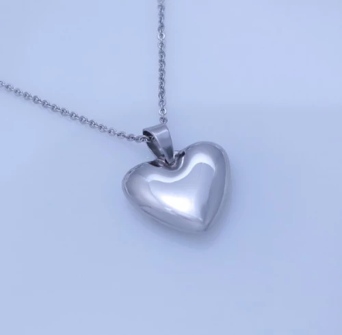 Přívěsek srdíčko 20mm z chirurgické oceli