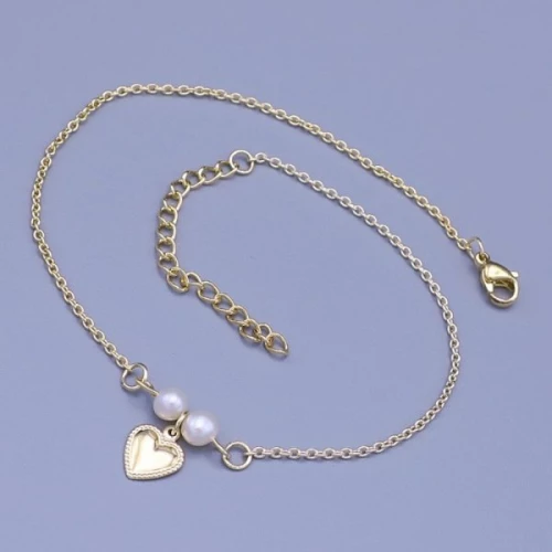 Náramek na kotník z chirurgické oceli