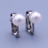 Předchozí: Náušnice z chirurgické oceli klipsy Swarovski perle 8mm White