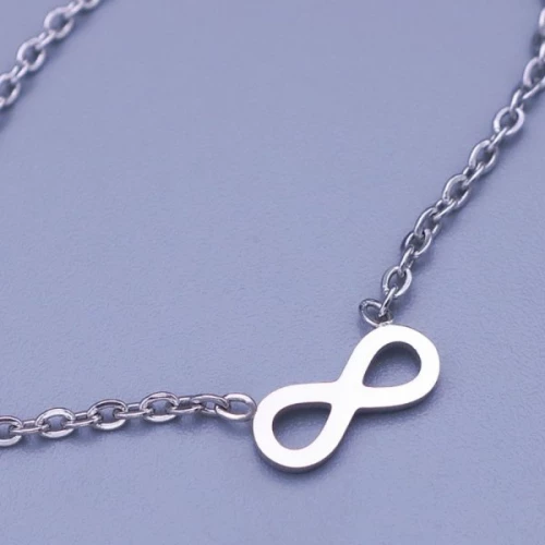 Dětský řetízek s přívěskem infinity chirurgická ocel