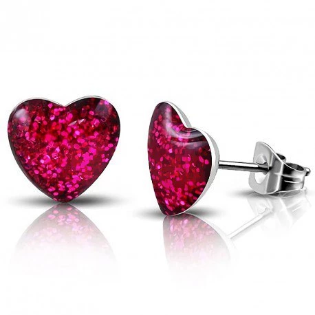 Drobné náušnice z chirurgické oceli