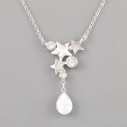 Náhrdelník S HVĚZDAMI pro Slzičky Swarovski 10mm