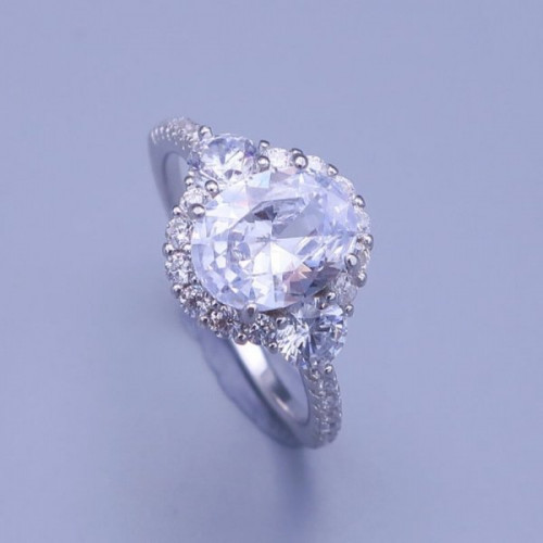 Luxusní stříbrný 925 prsten vel. 52,54
