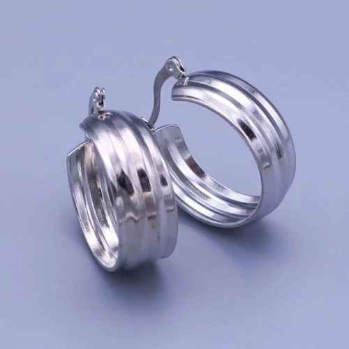 Náušnice kruhy 23mm z chirurgické oceli