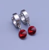 Další: Náušnice z chirurgické oceli Swarovski rivoli 8mm > varianta Červená