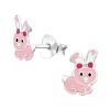 Další: Králičí - Stříbro 925 Barevné puzetové náušnice