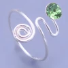 Předchozí: Stříbrný prstýnek na nohu 925-1000 výběr barev > varianta Světle zelená