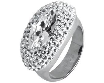 Dámský prsten z chirurgické oceli > varianta 62