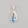 Další: Přívěsek LÍVIE zdobí Rivoli Swarovski 6mm - rhodium