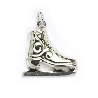 Stříbrný přívěšek - brusle