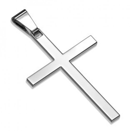 Ocelový přívěšek - kříž
