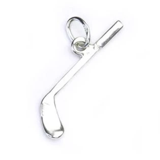 Stříbrný přívěšek - hokejka