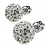 Další: Stříbrné náušnice kuličkys krystaly Crystals from Swarovski®, Crystal