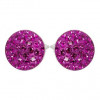Další: Stříbrné náušnice s krystaly Crystals from Swarovski®, FUCHSIA