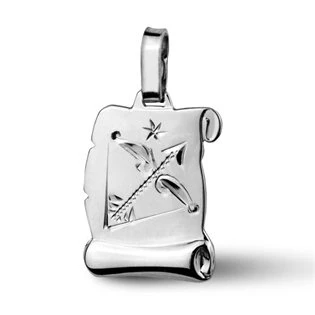 Stříbrný přívěšek znamení STŘELEC > varianta Střelec