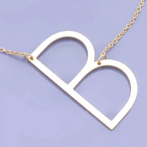 Zlacené písmena z chirurgické oceli > varianta B