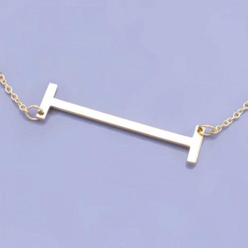 Zlacené písmena z chirurgické oceli > varianta I