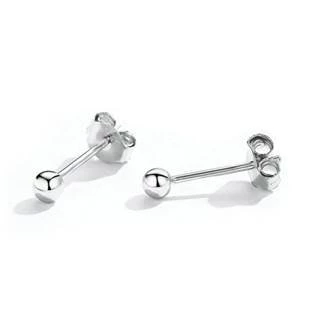 Stříbrné náušnice kuličky