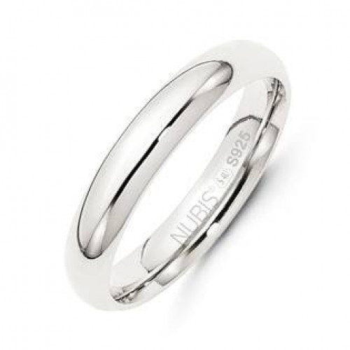 Stříbrný prsten šíře 4 mm > varianta 61