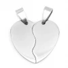 Další: Ocelové přívěšky partnerské - srdíčko dělené