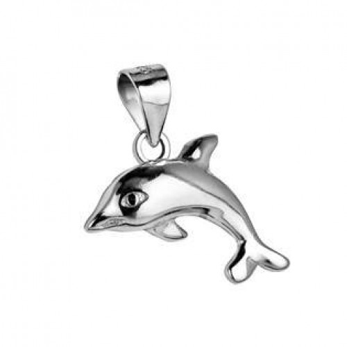 Stříbrný přívěšek - delfínek