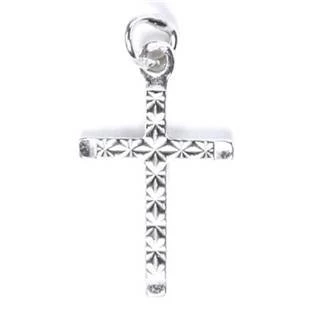 Stříbrný přívěšek - křížek