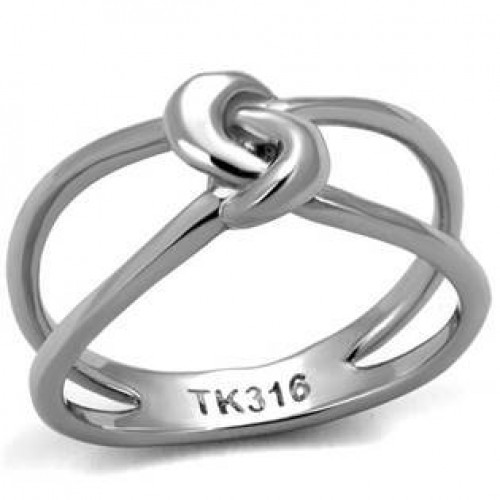 Ocelový prsten s uzlem > varianta 53