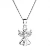 Další: Stříbrný náhrdelník anděl se Swarovski krystaly bílý