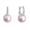 Další: Stříbrné náušnice visací se Swarovski perlou rosaline