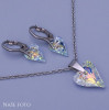 Další: Souprava Swarovski srdíčka Crystal AB(měnící) 12mm, 17mm