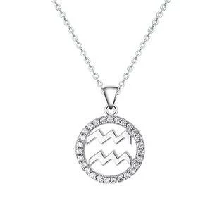 Stříbrný přívěsek- znamení vodnář > varianta Vodnář