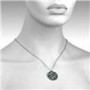 Ocelový náhrdelník s krystaly Crystals from Swarovski®, LIGHT CHROME > varianta LIGHT CHROME