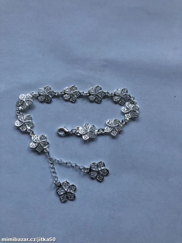 Nádherný náramek ze stříbra
