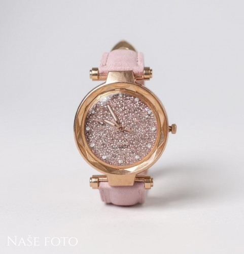 Dámské hodinky Sparkle – růžové