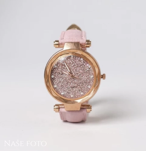 Dámské hodinky Sparkle – růžové