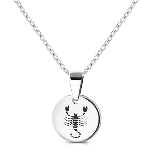 Personalizovaný ocelový náhrdelník znamení horoskopu ŠTÍR