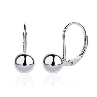 Stříbrné náušnice kuličky vel. 7mm