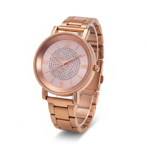 Dámské hodinky Rose Crystal Pink