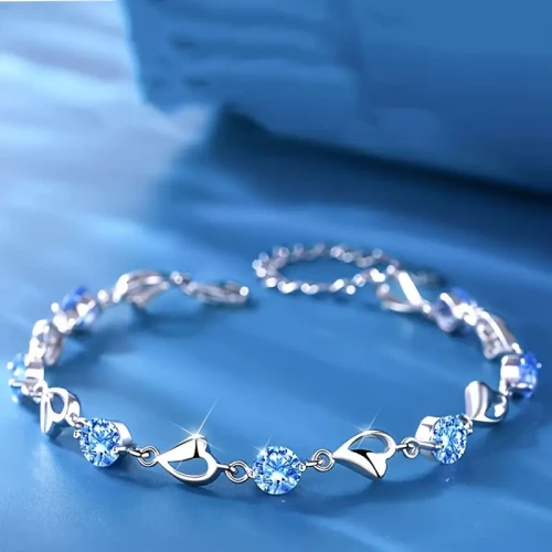 Náramek elegantní Postříbřený