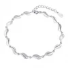 Další: Dámský stříbrný náramek