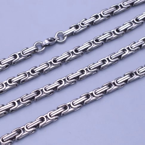 Luxusní pánský řetízek královského vzoru z chirurgické oceli