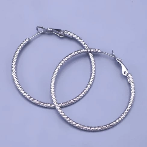 Kruhové náušnice z chirurgické oceli