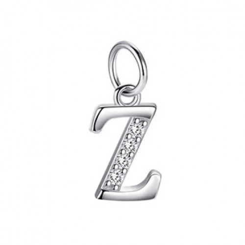 Stříbrný přívěšek - iniciála písmeno Z