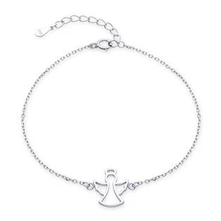 Stříbrný náramek andělíček