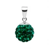 Další: Stříbrný přívěšek s krystaly Crystals from Swarovski® Emerald
