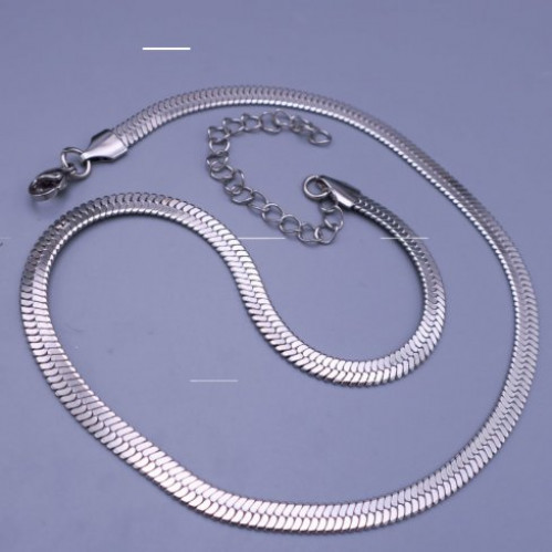 Řetízek plochý had 4mm z chirurgické oceli