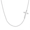 Další: Stříbrný řetízek s bočním křížkem